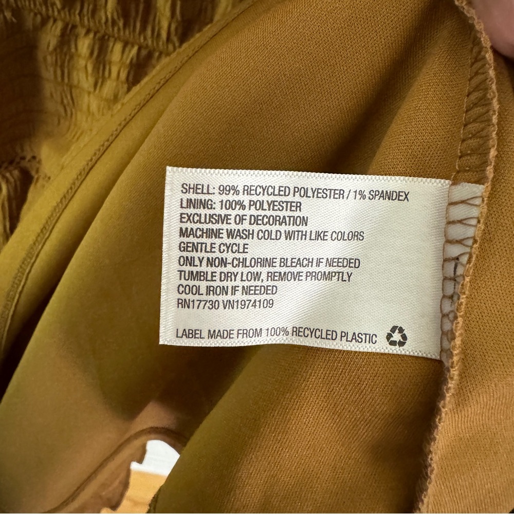 WILD FABLE Cognac Ruffle Tiered Skater Dress - Picture 10 of 11